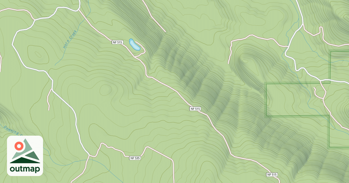 Map of PRESLEY LAKE