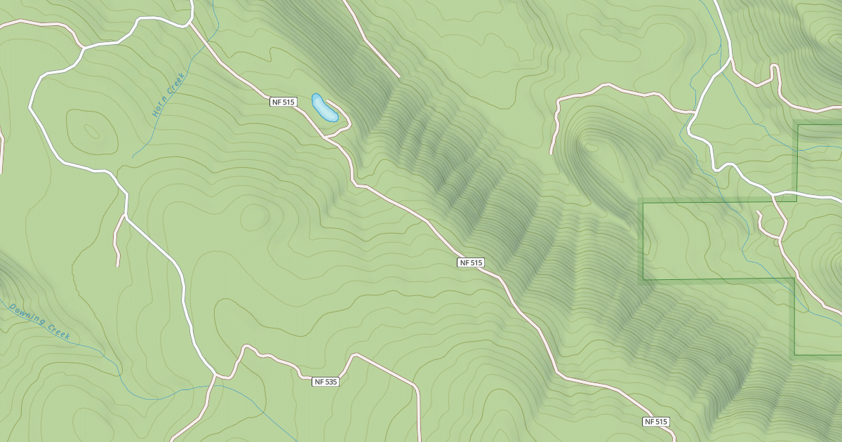 Map preview of PRESLEY LAKE