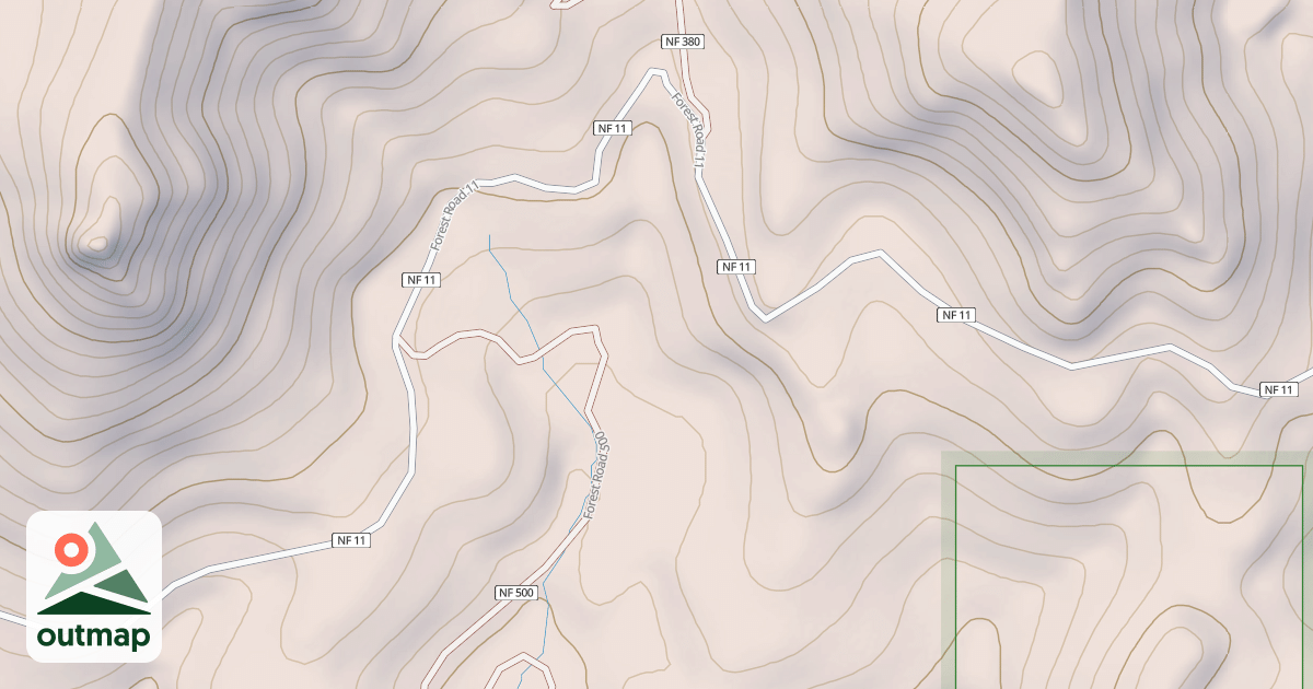 Map of EAST END ROAD