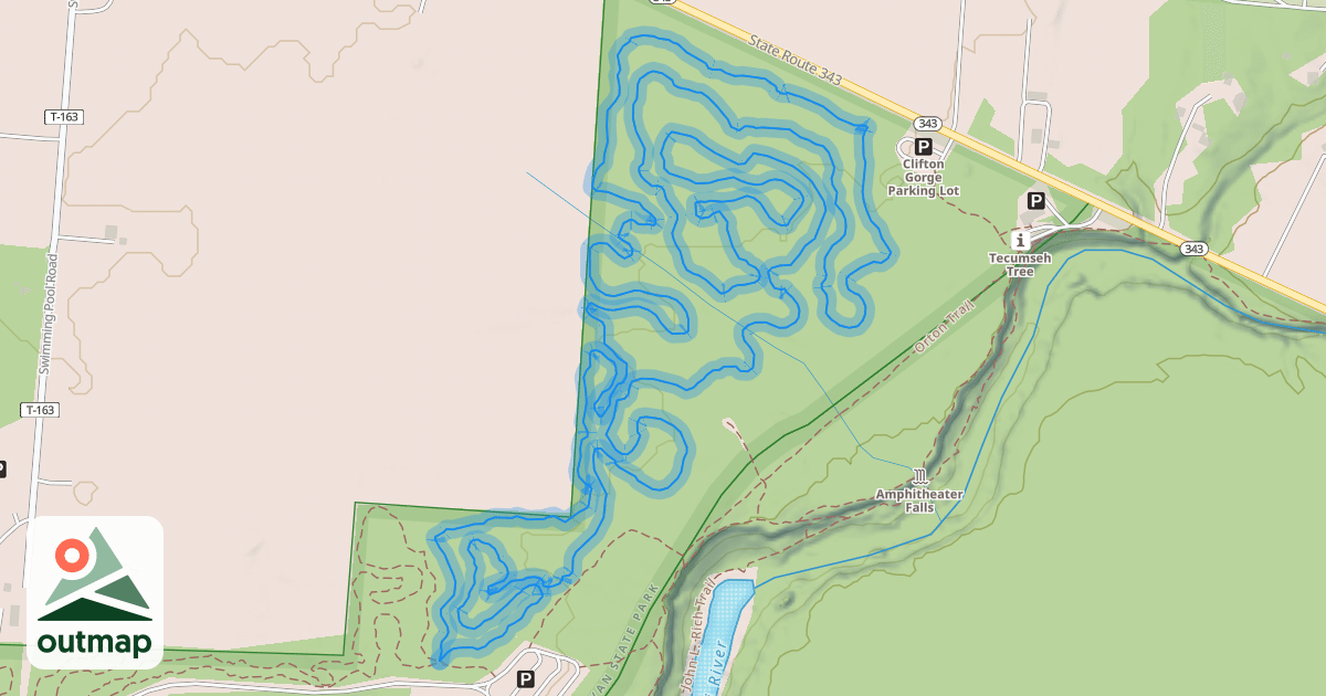 Map of Frankenlight Loop