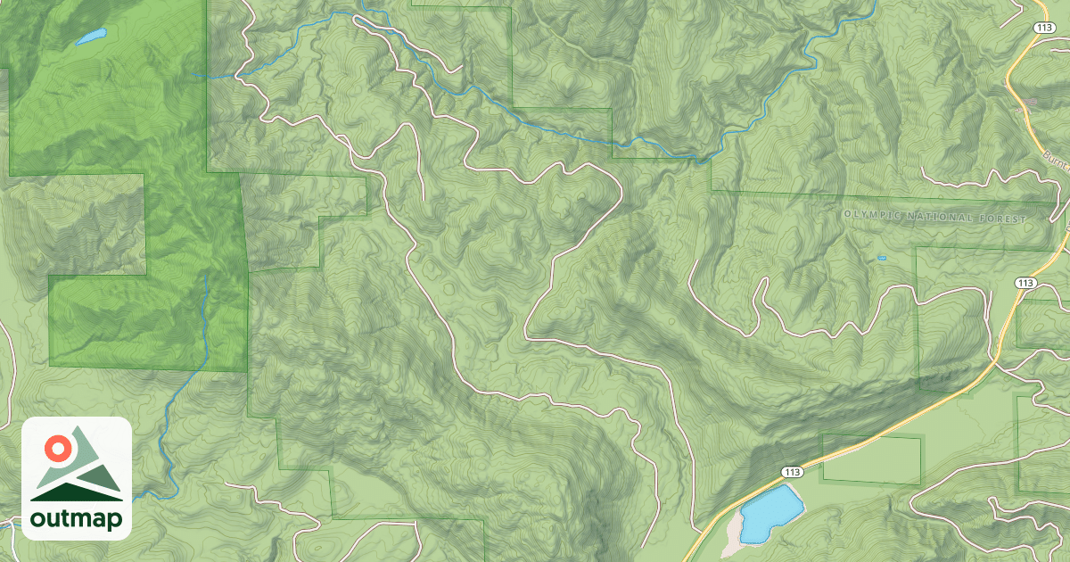 Map of USFS Motor Vehicle Use Map Roads {F09E37B7-8CC2-4188-A1E7-A3746E61847D}