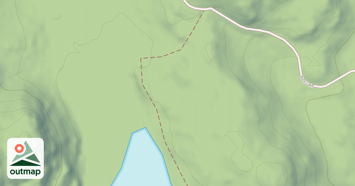 Map of BUCKS LAKE ROAD