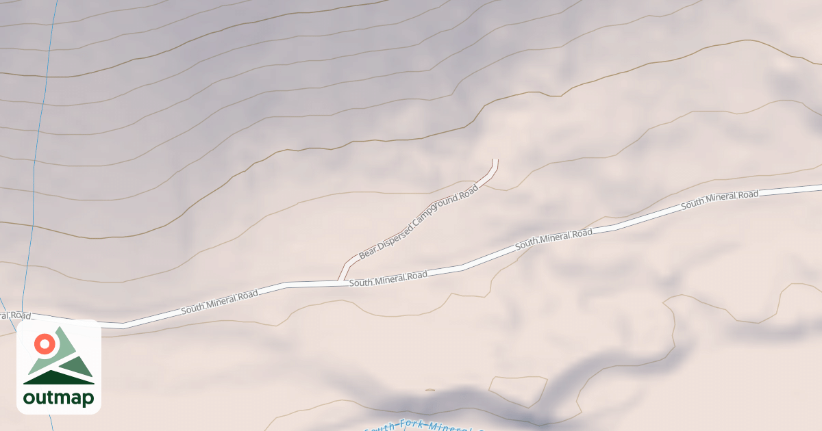 Map of BEAR DISPERSED CG