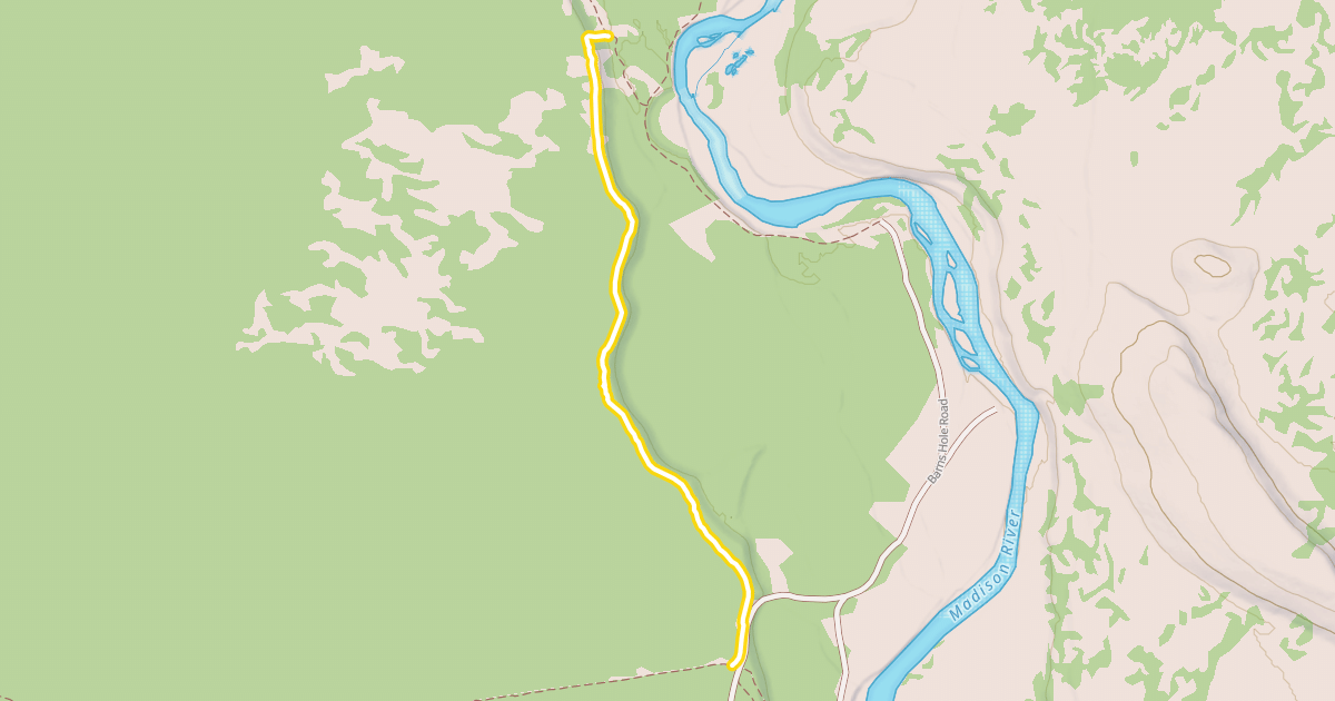 Map preview of Down River Loop