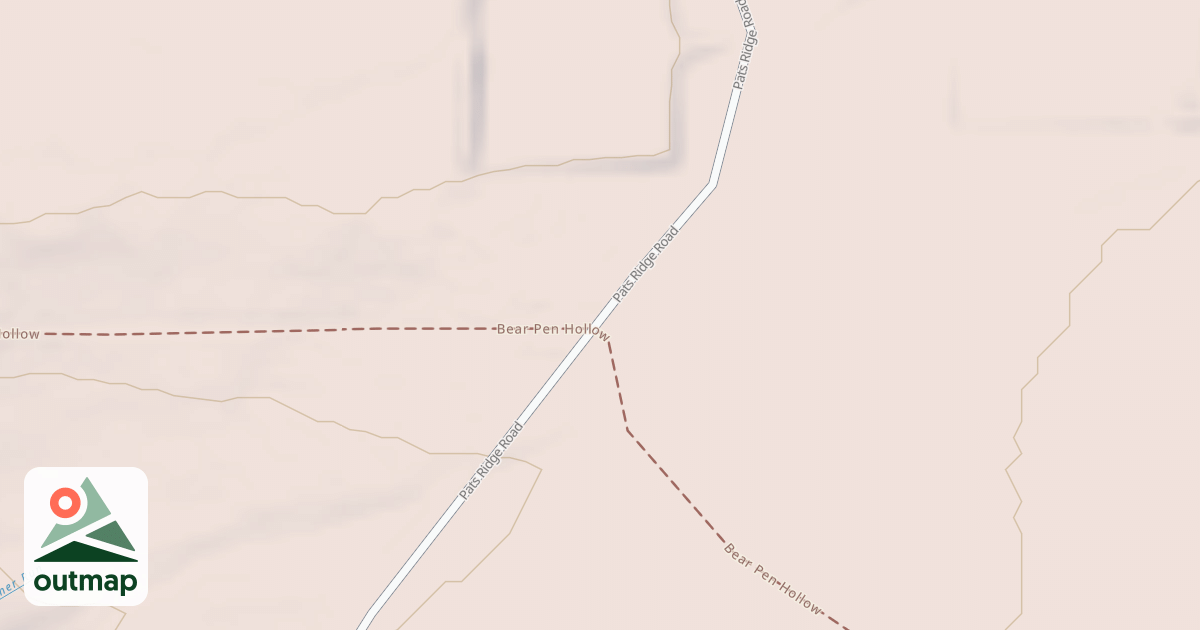 Map of Hyner Mountain Snowmobile Trails