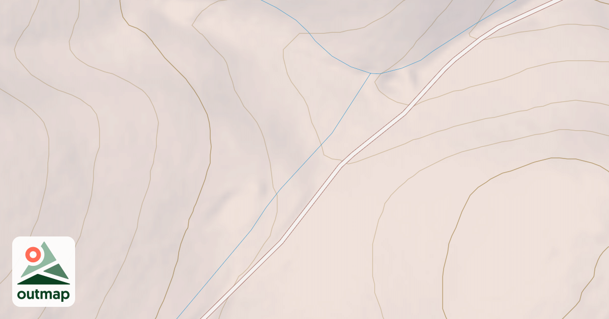 Map of ILES WEST SPUR
