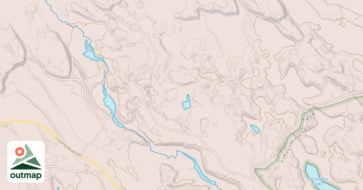Map of KLONDIKE SPUR H