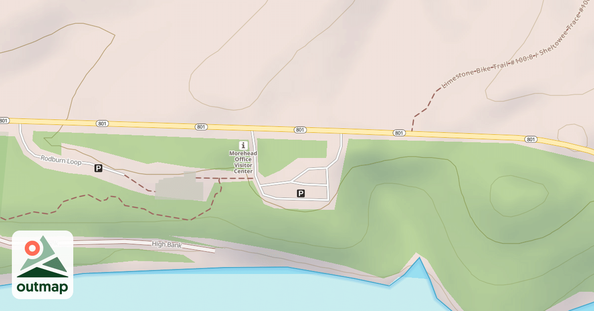 Map of FERNBLUFF