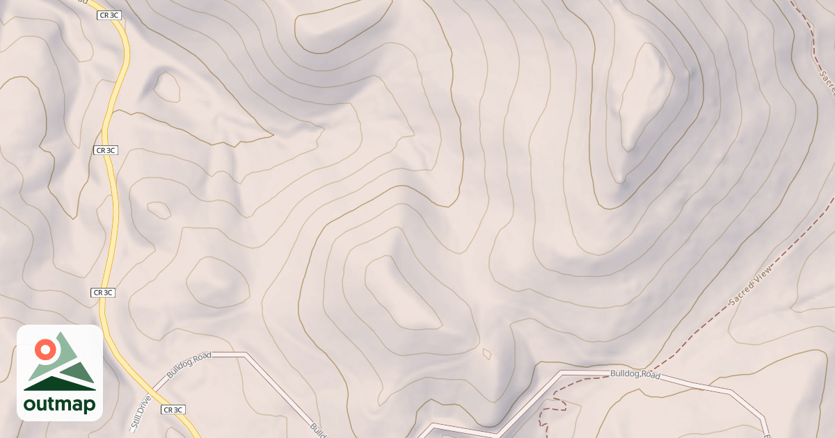 Map of VETS PEAK