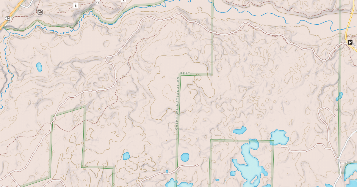 Map preview of HOWARD LAKE SPUR 2803