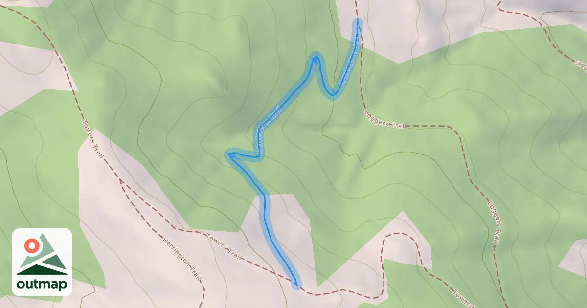 Map of Herrington Trail