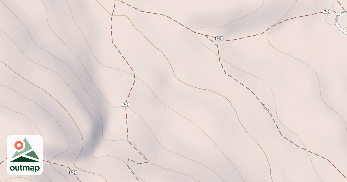 Map of Sheep Mtn