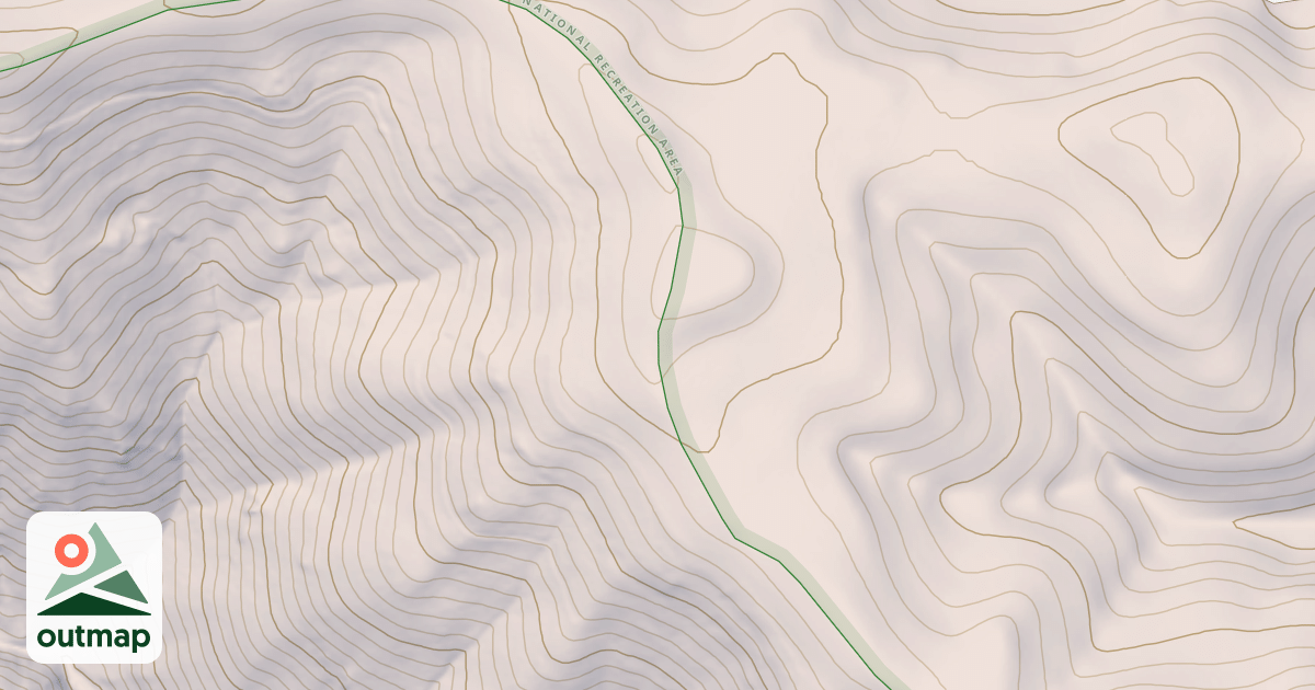 Map of USFS National Forest System Roads {401D9C9C-B622-45DA-B980-8080EE6B1D7C}