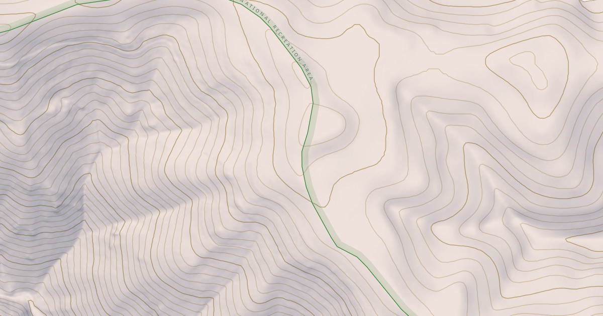 Map preview of USFS National Forest System Roads {401D9C9C-B622-45DA-B980-8080EE6B1D7C}