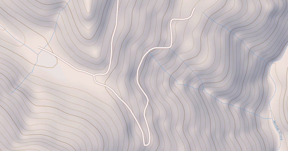 Map preview of SHELLY CREEK RIDGE