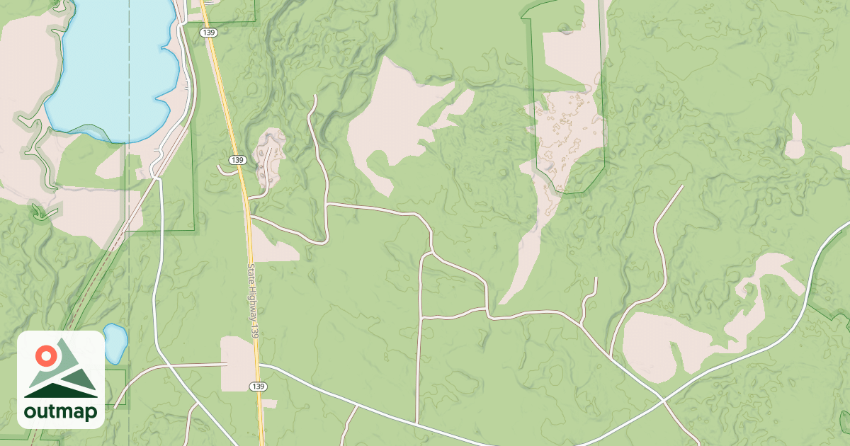 Map of Florence County Snowmobile