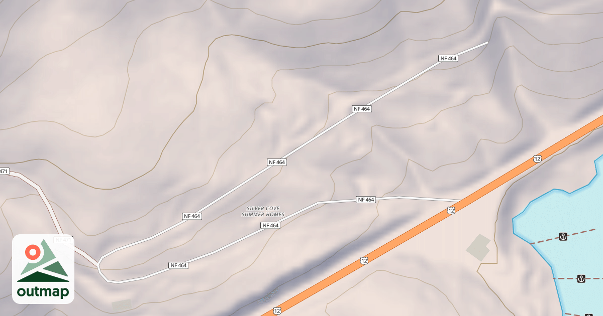 Map of SILVER COVE SUMMER HOMES