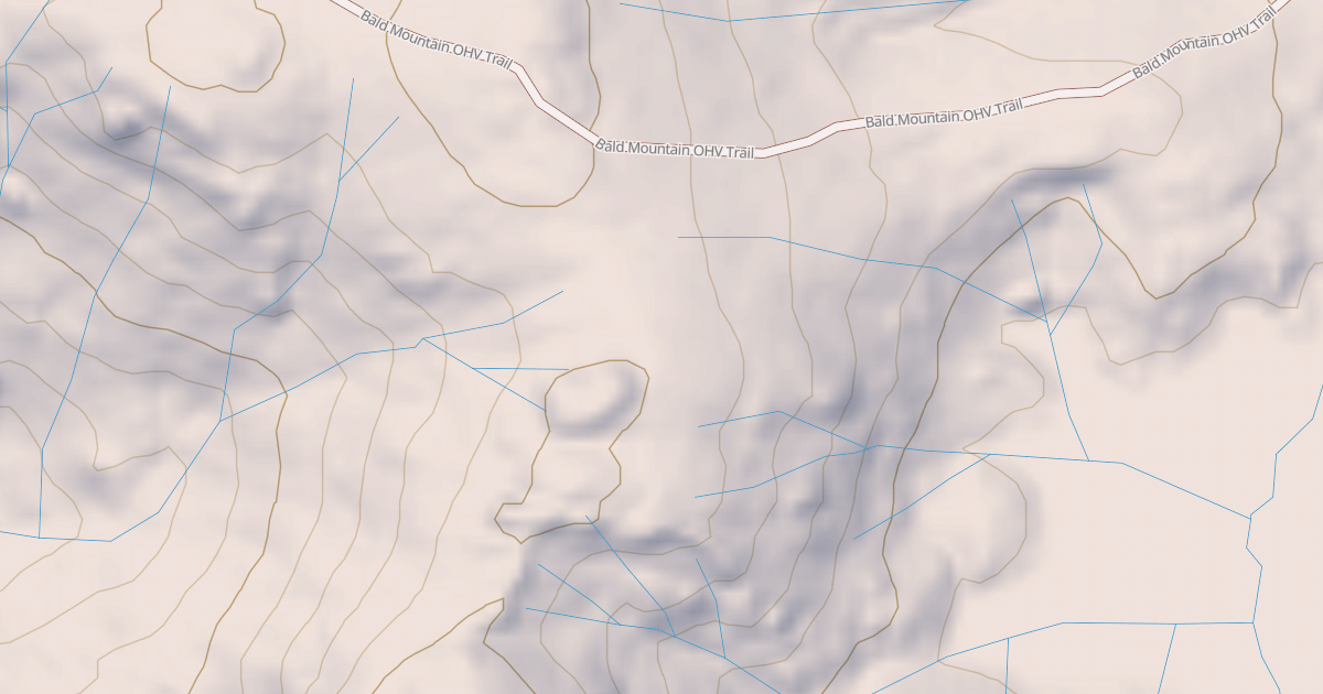 Map preview of BALD MOUNTAIN T24