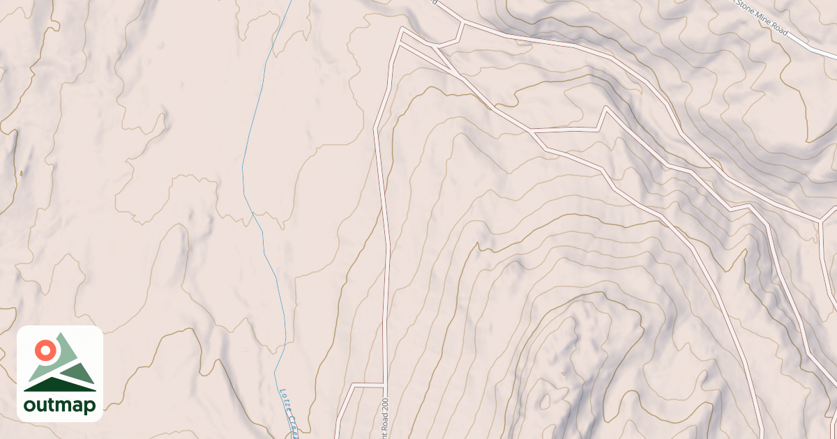 Map of LOTZE CREEK RD