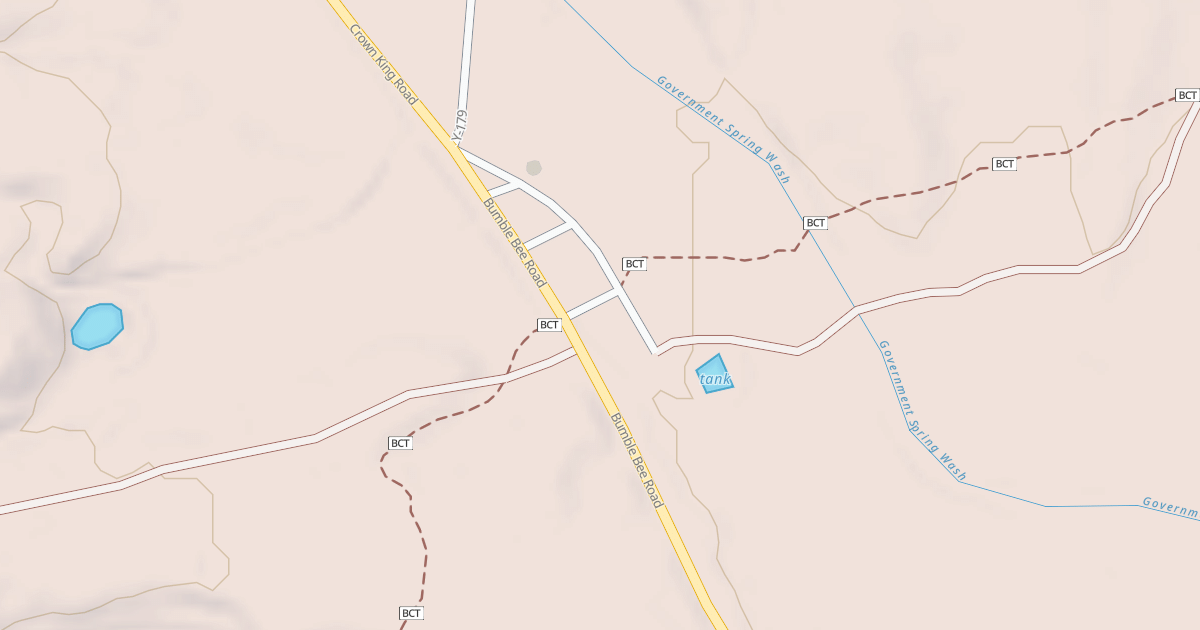 Map preview of BLM National GTLF Public Motorized Roads 16308bd5-42b1-4f7b-8f71-0679cffe6885