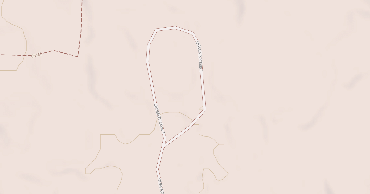 Map preview of Washington/Ramsey Trail