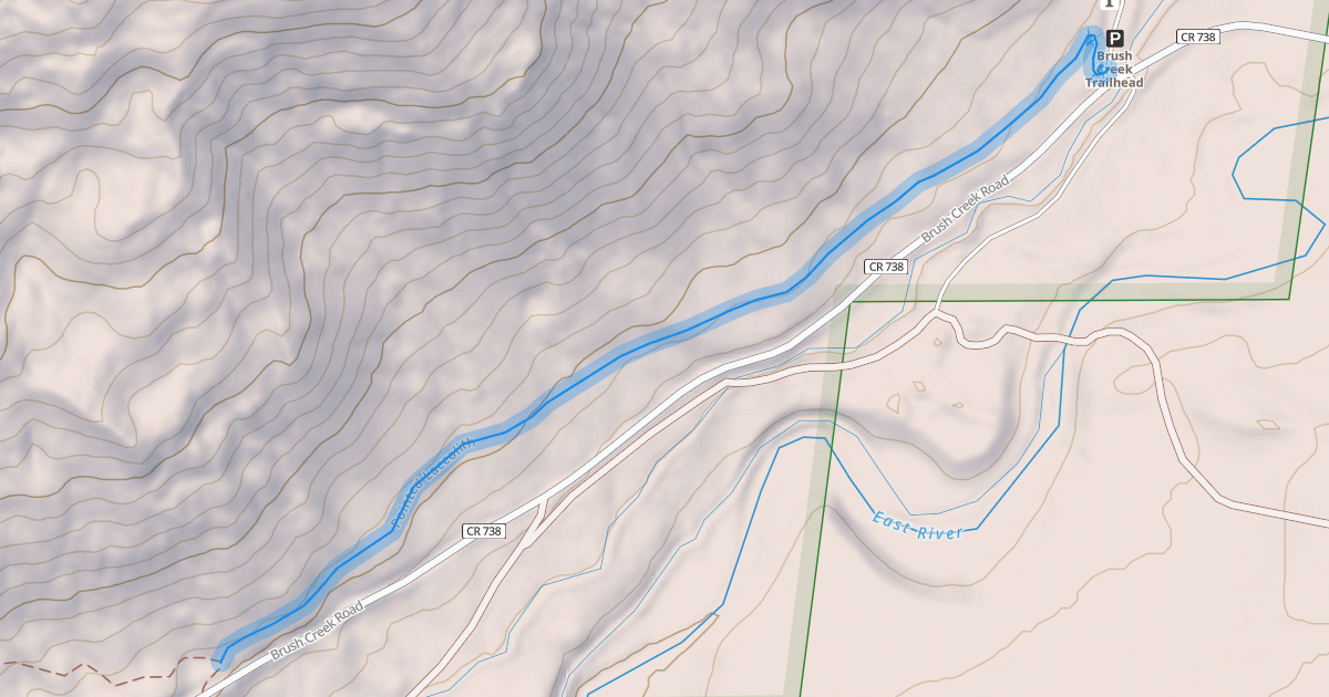 Map preview of Pointed Laccolith