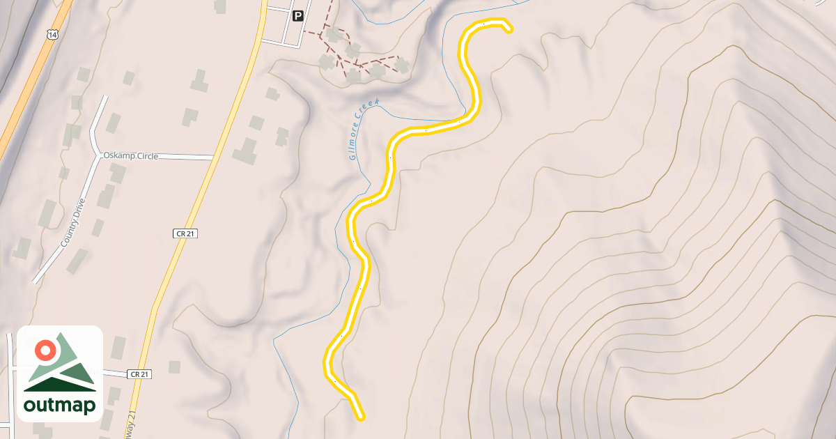 Map of River Trail
