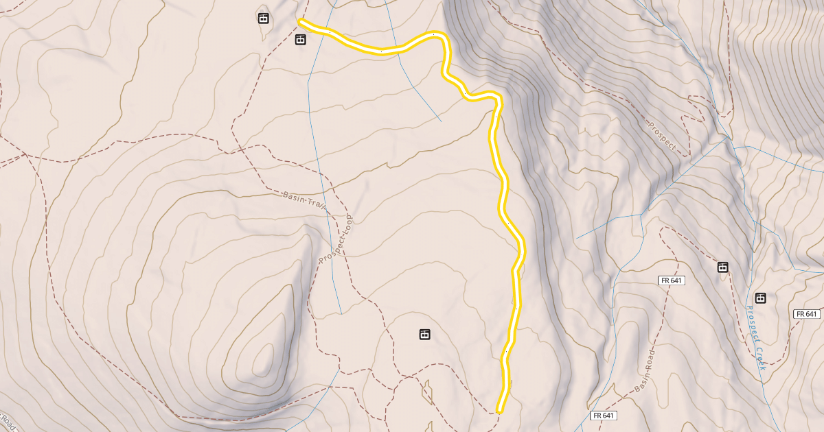 Map preview of Prospect Loop