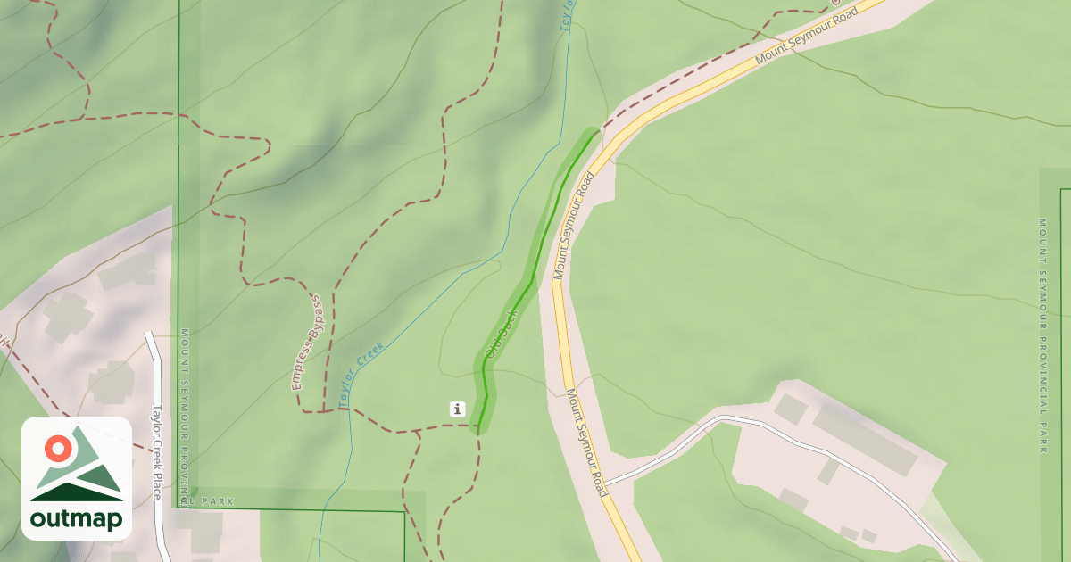 Map of Old Buck