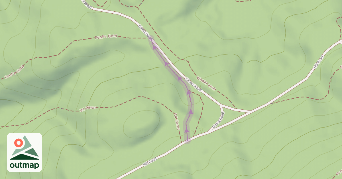 Map of Taniwha - The River