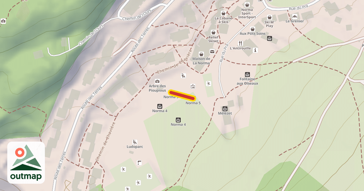 Map of Norma 5