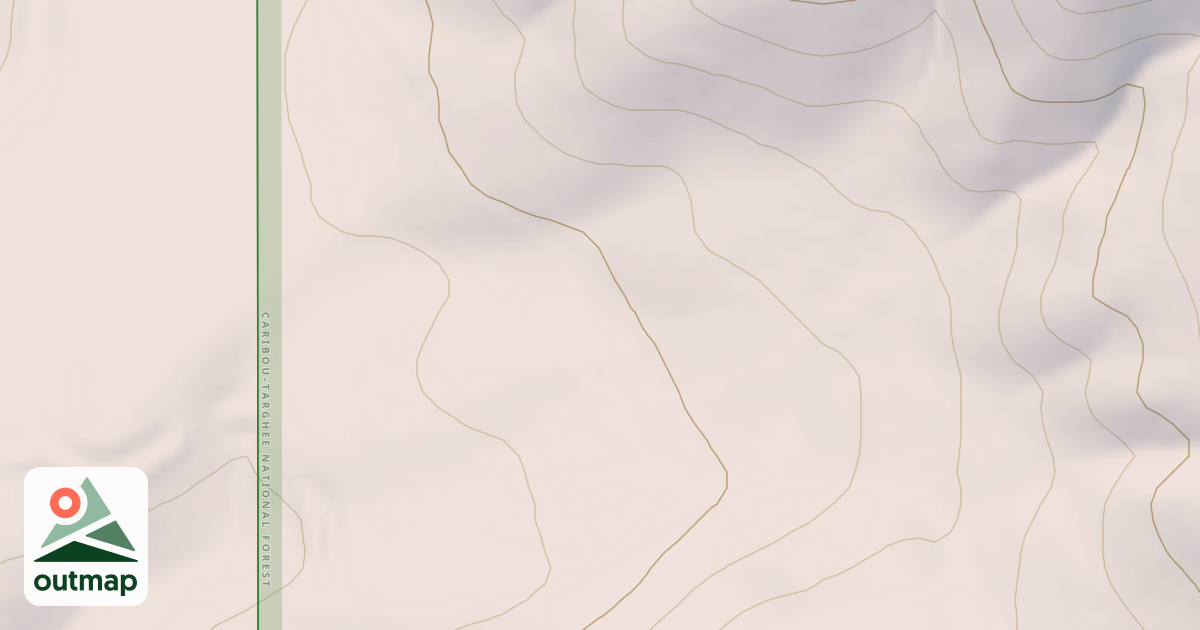 Map of Aspen Hollow To Chicken Creek
