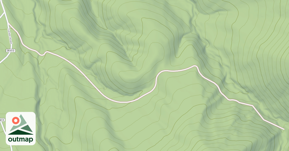Map of BENS RUN