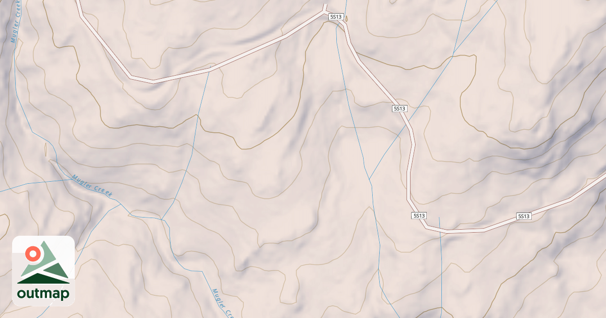Map of CHIQUITO CYN B SPUR