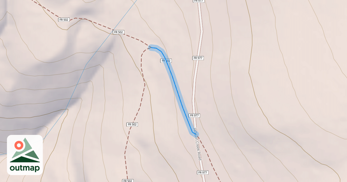 Map of Jackson Creek Trail