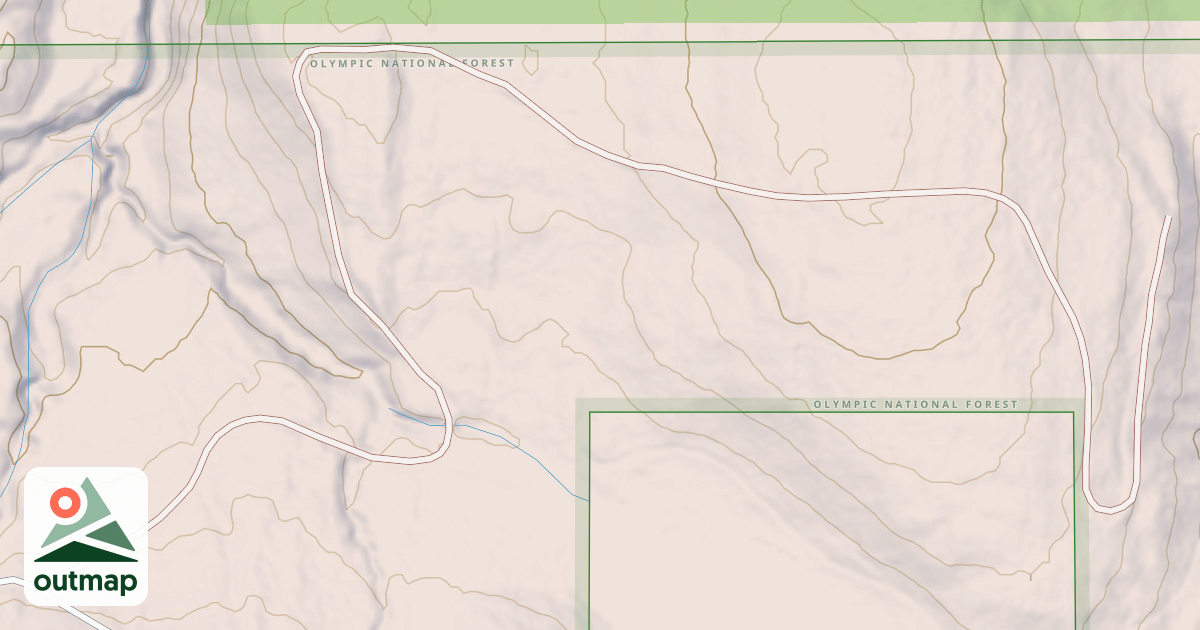 Map of USFS Motor Vehicle Use Map Roads {CDC4D1E6-1757-4246-83D8-FC2A55822D78}