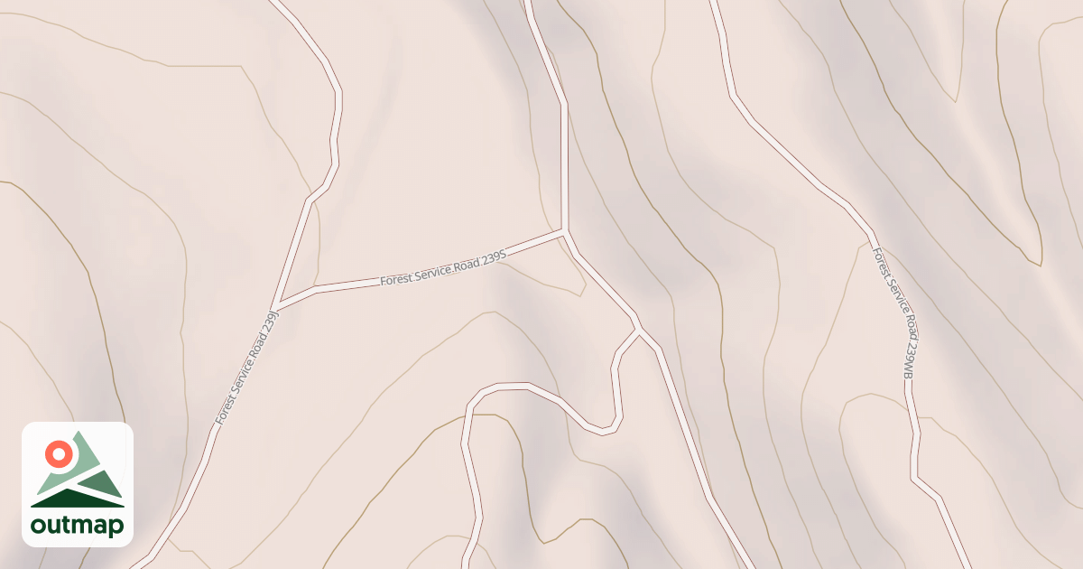 Map of USFS National Forest System Roads {D85EB507-A7C2-4BA6-8EFB-5B39192F26F0}