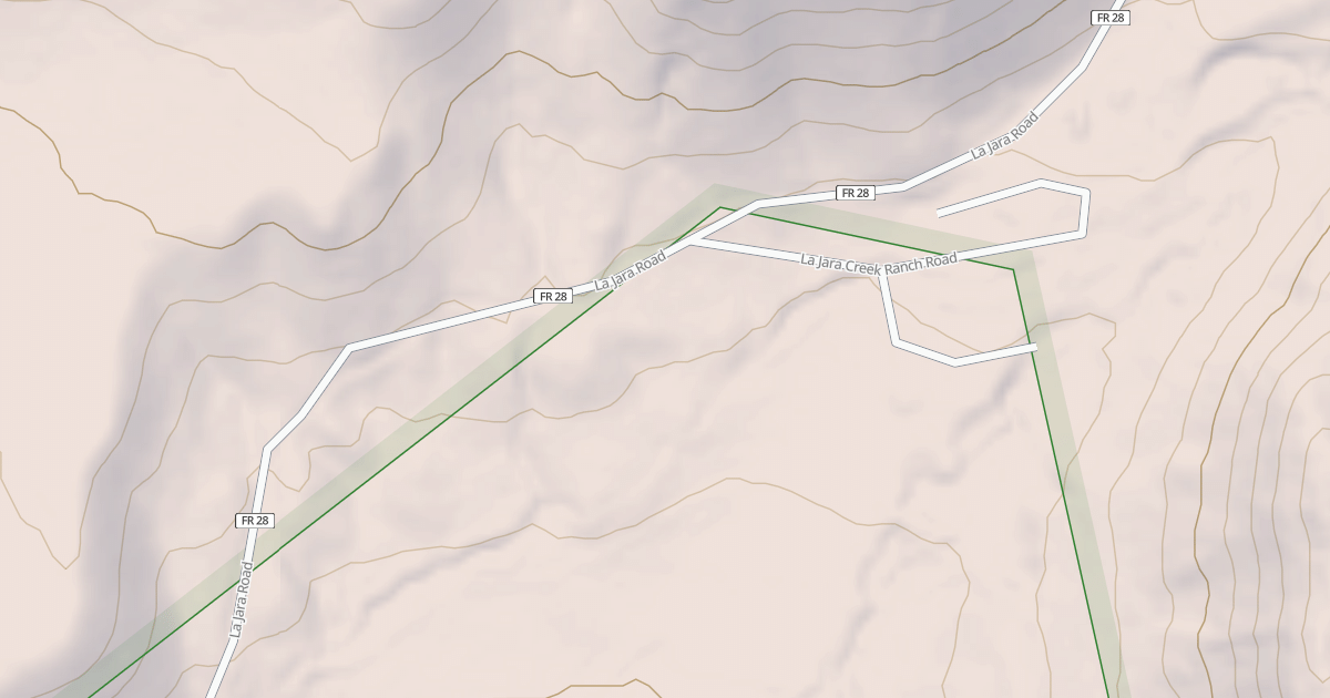 Map preview of LA JARA