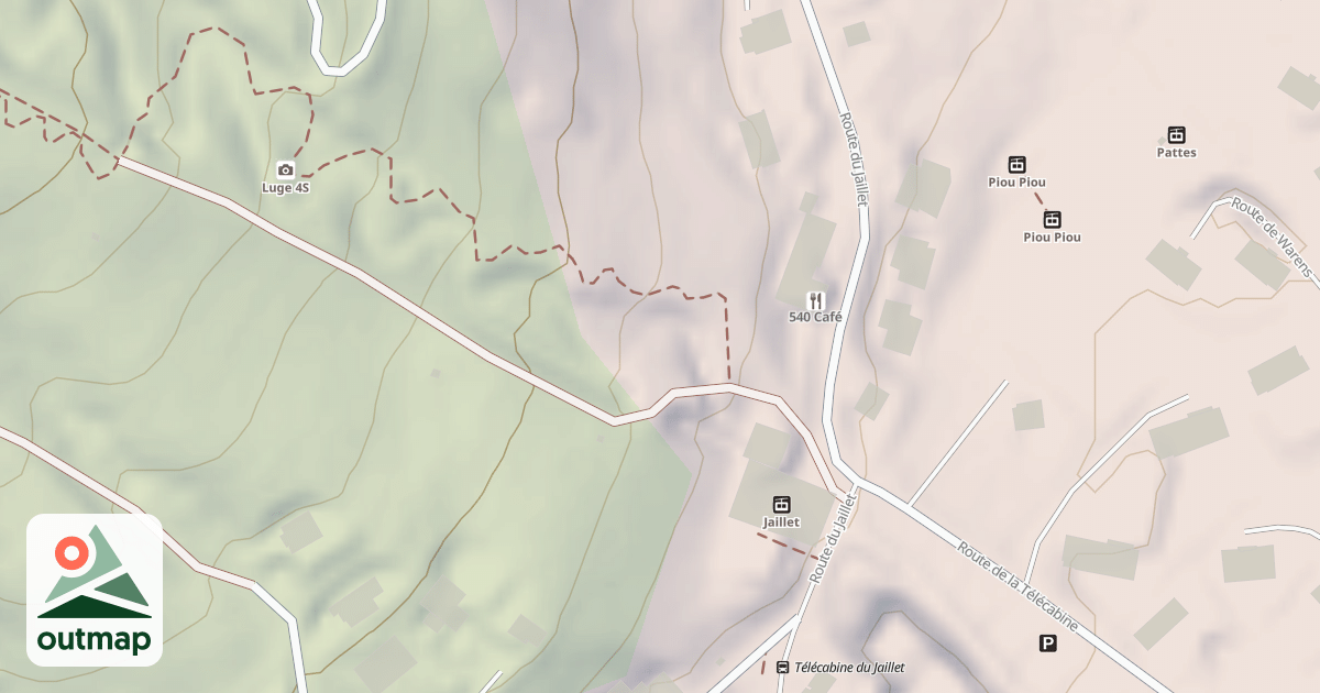Map of Luge 4S