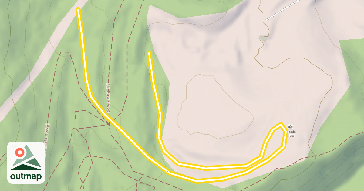 Map of Overlook Trail