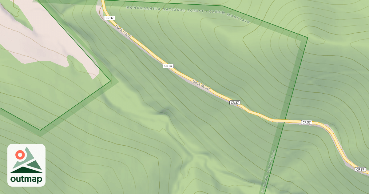 Map of WARD RUN