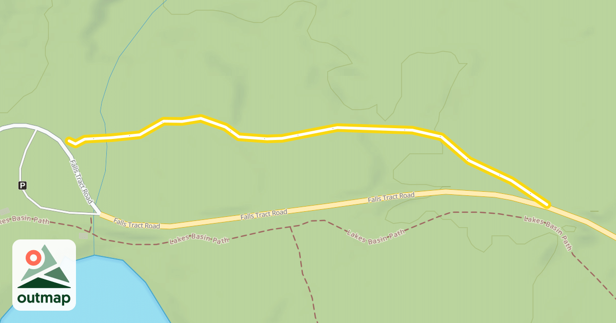 Map of Upper Sidewinder