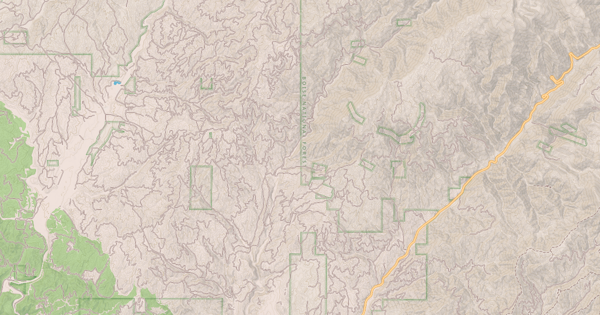 Map preview of ELK CREEK