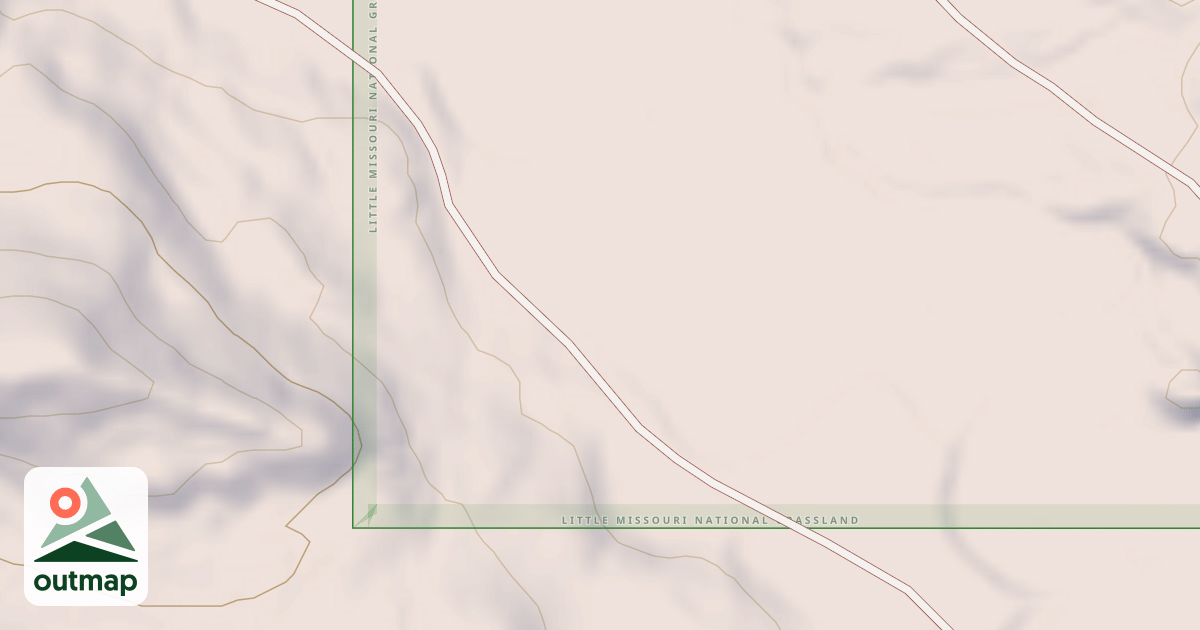 Map of (FDR) NORTH BEICEGEL
