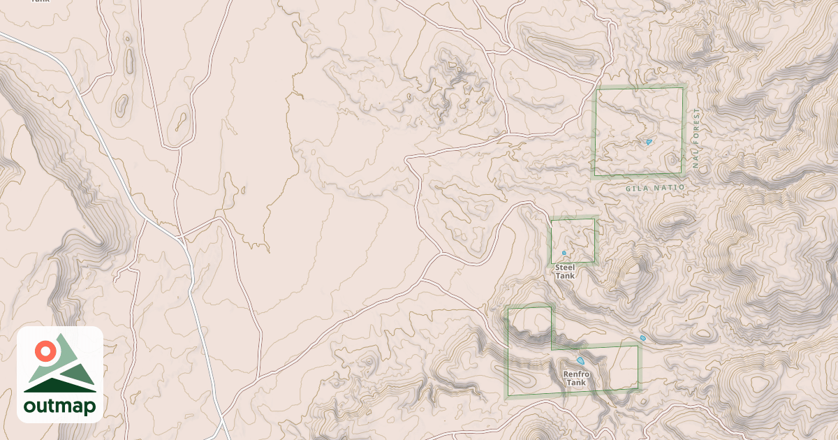 Map of 4006 U