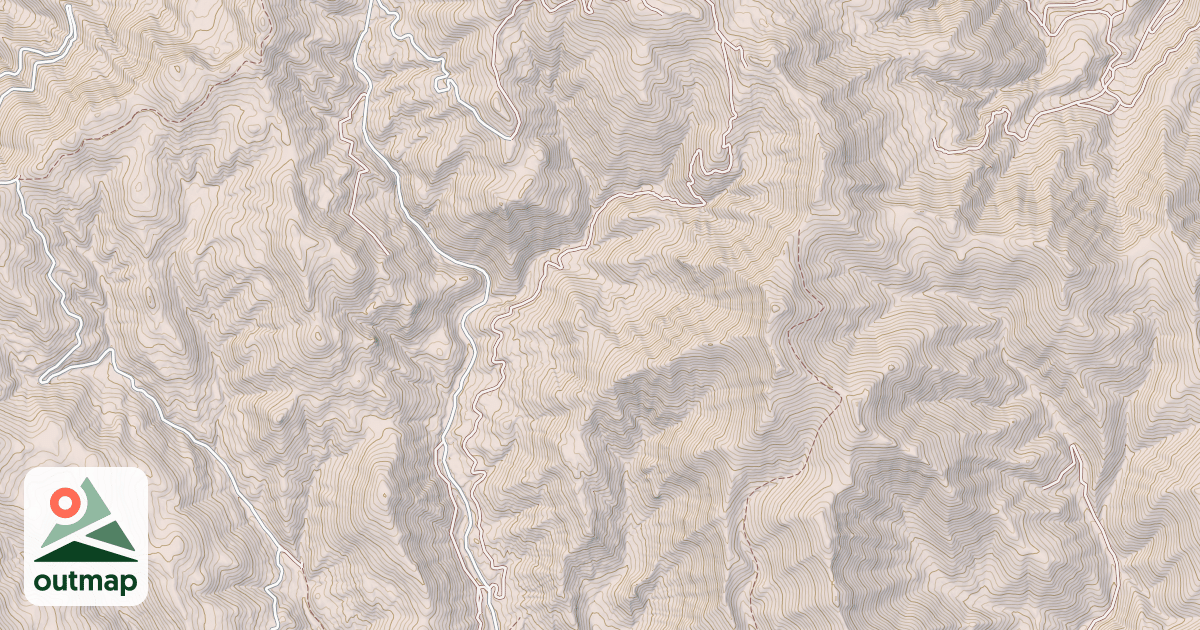 Map of Sturgill Peak