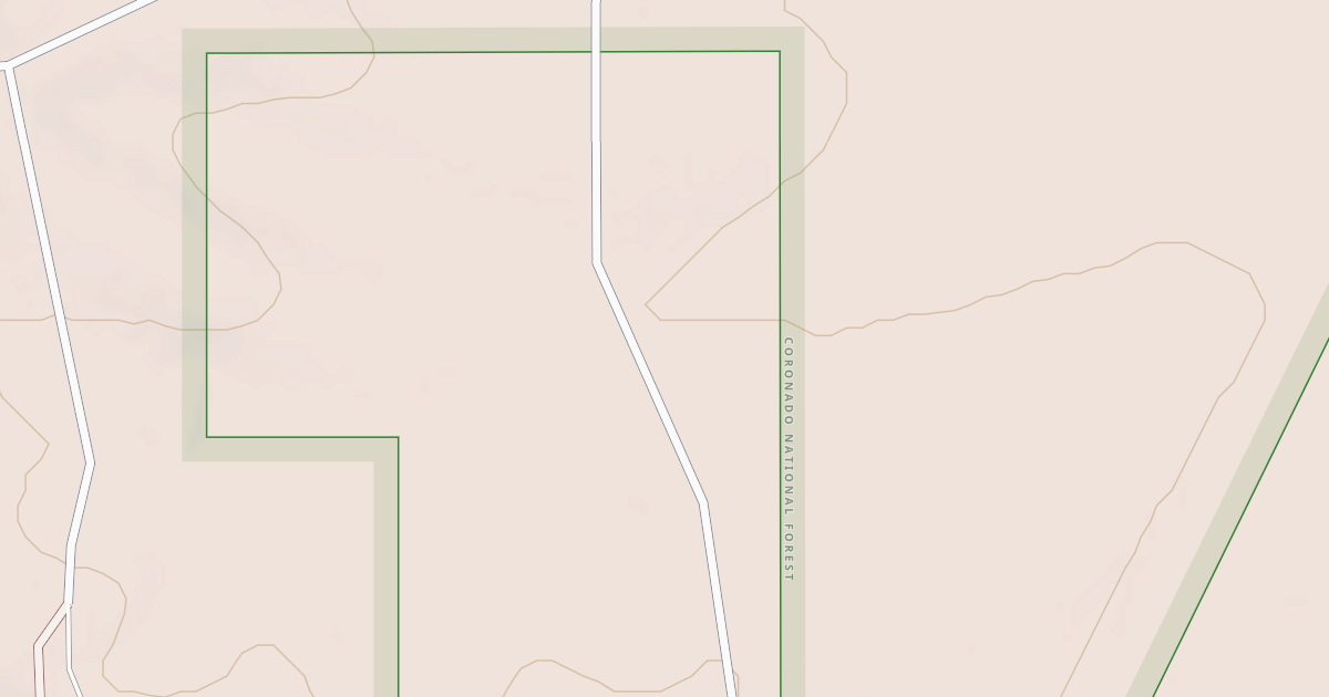 Map preview of POST CANYON