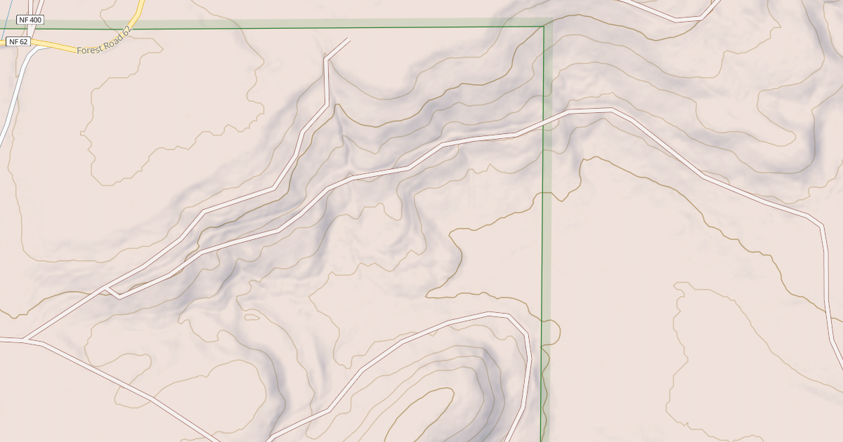 Map preview of USFS Motor Vehicle Use Map Trails 17495