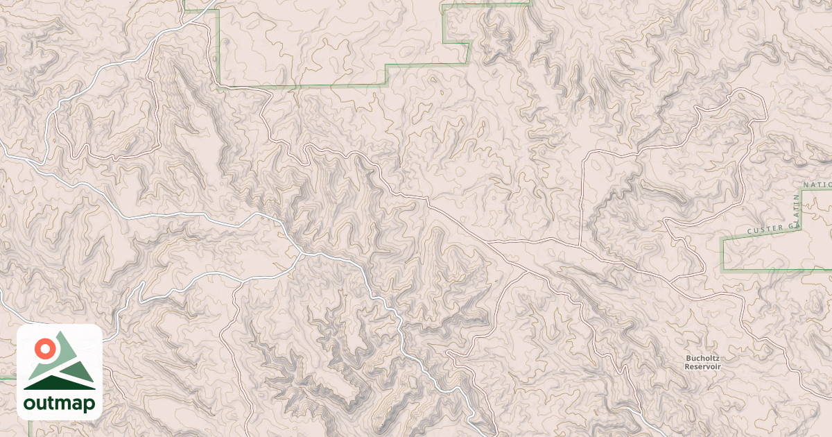 Map of WICKHAM GULCH