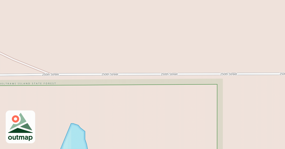 Map of Warroad/Roseau Trails